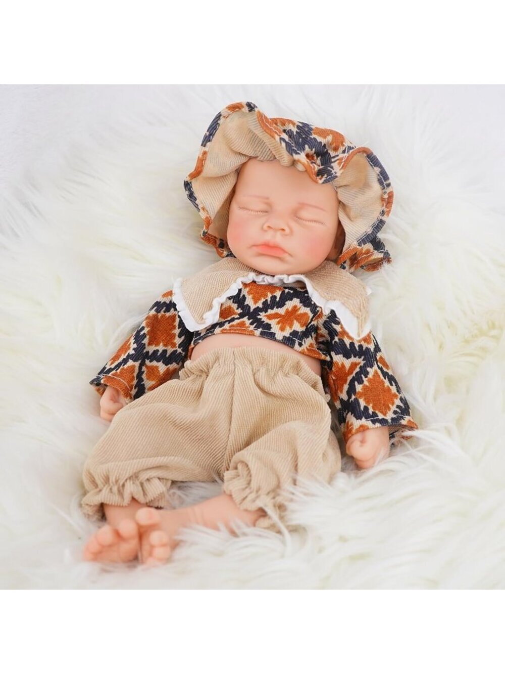 12 inch Boy Handmade Face Realistic Silicone Body Reborn Baby Doll For Kids